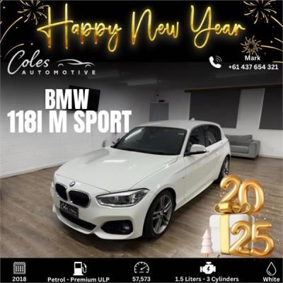 2018 BMW 1 Series 118i M Sport Hatchback F20 LCI-2 for sale in Hendon